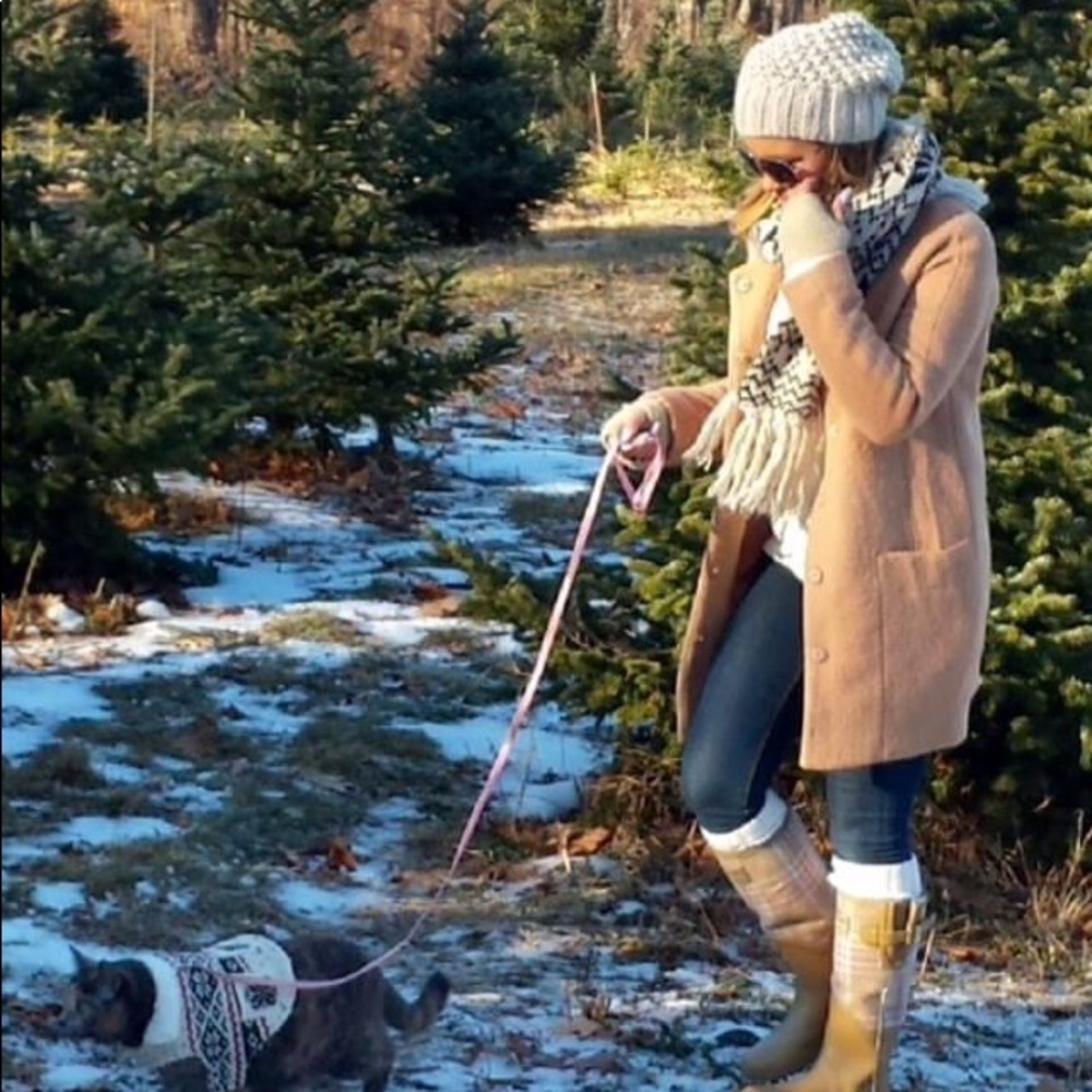 Collarless Woolblend Coat - Picture 3 of 9